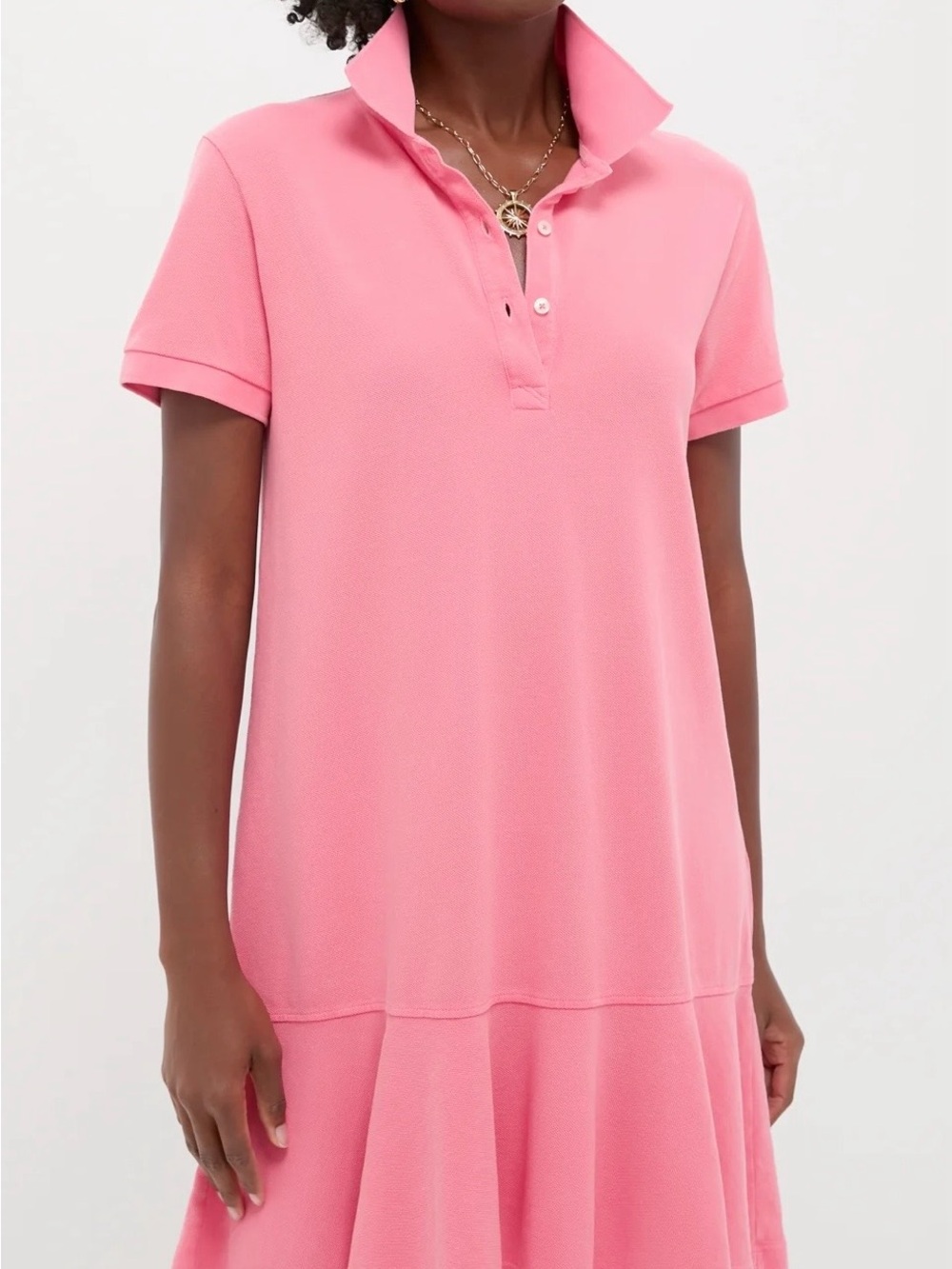 Tuckernuck Hot Pink May Polo Dress